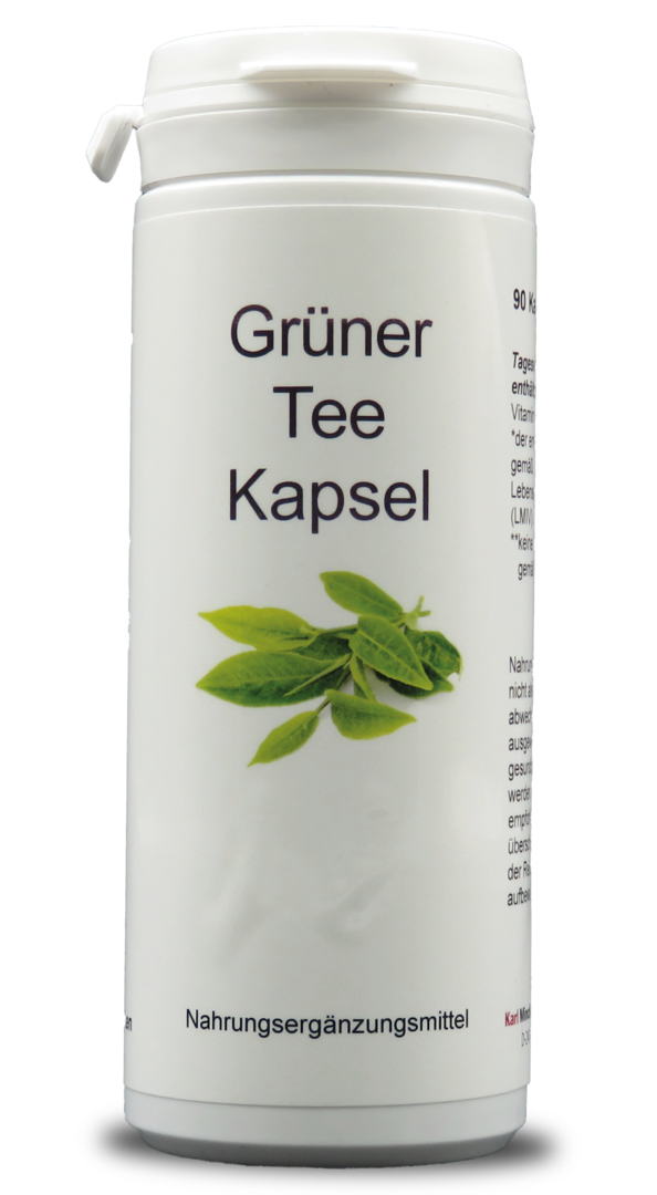 Grüner Tee Kapseln / 90 Kapseln / Art. 222