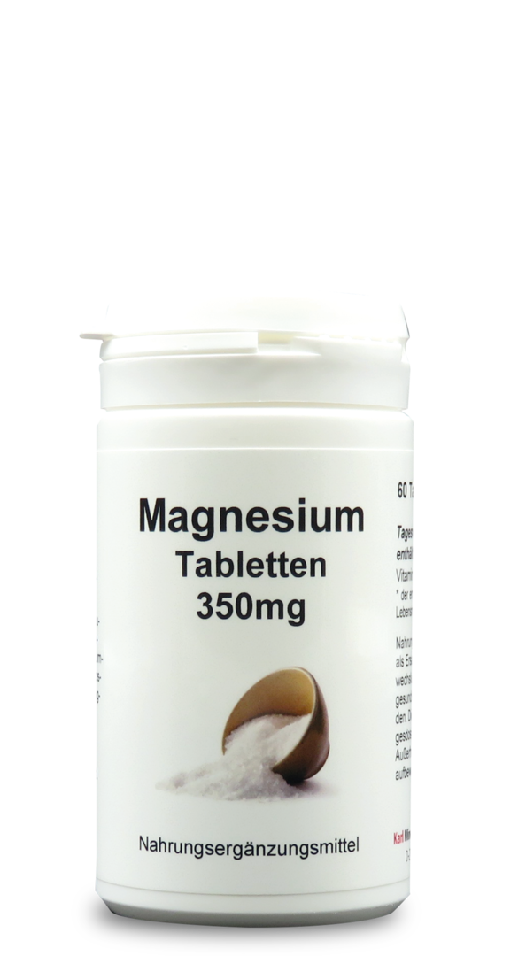 Magnesium Tabletten 350mg / 60 Tabletten / Art. 527