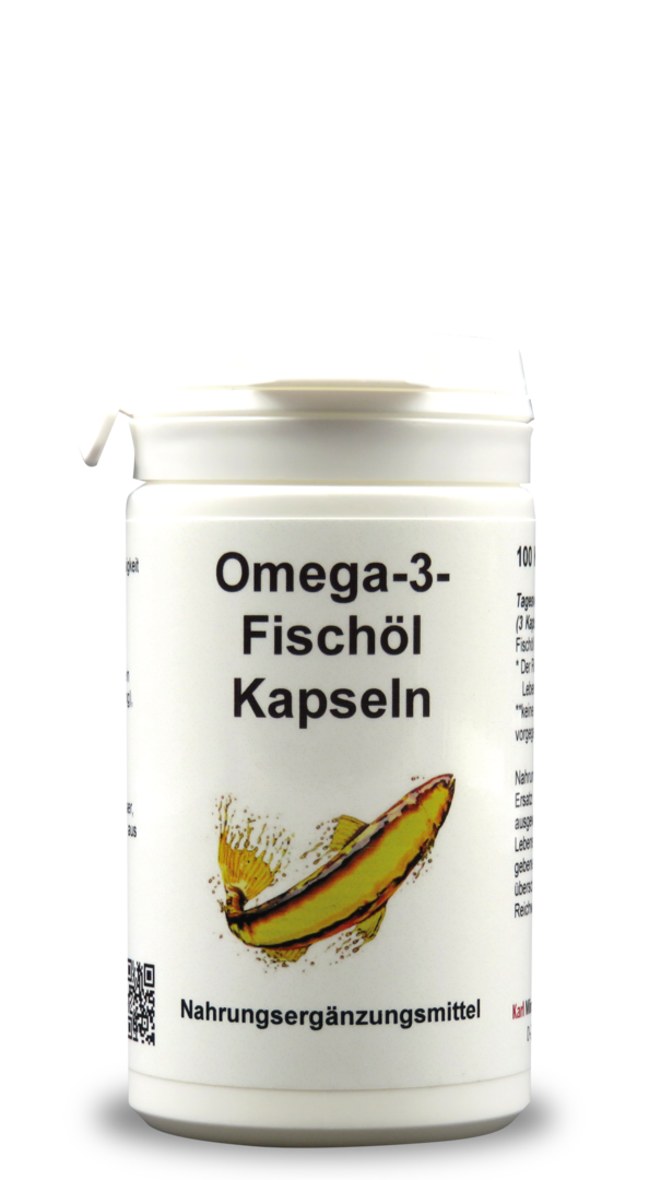 Omega-3-Fischöl Kapseln / 100 Kapseln / Art. 266