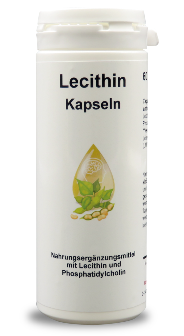 Lecithin Kapseln 1200 mg / 60 Kapseln / Art. 249